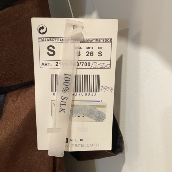 Zara 100% silk dress - Picture 2 of 3
